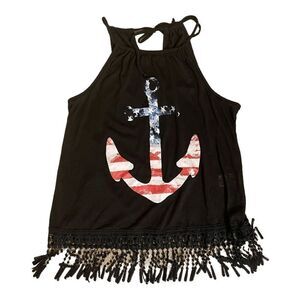 Sleeveless halter top 